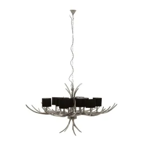 12 Shade Large Antler Chandelier