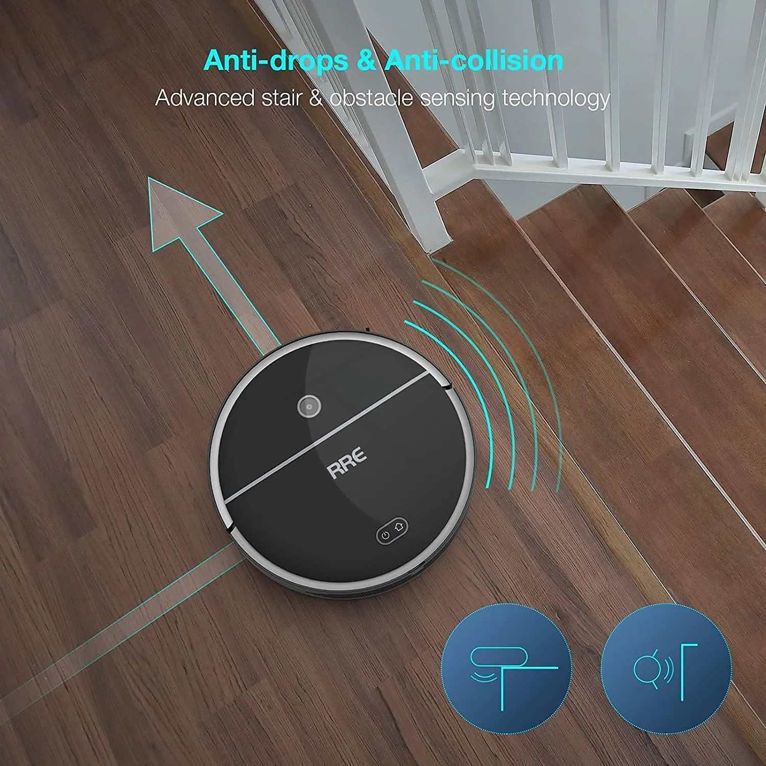 2-in-1 Smart Robot Vacuum and Mop with Self-Charging Dock