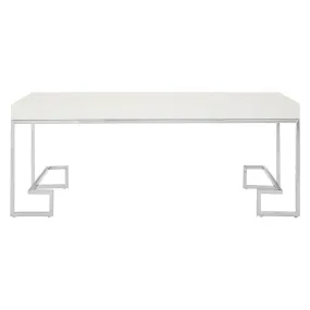 Allure Chrome Angled Legs Coffee Table