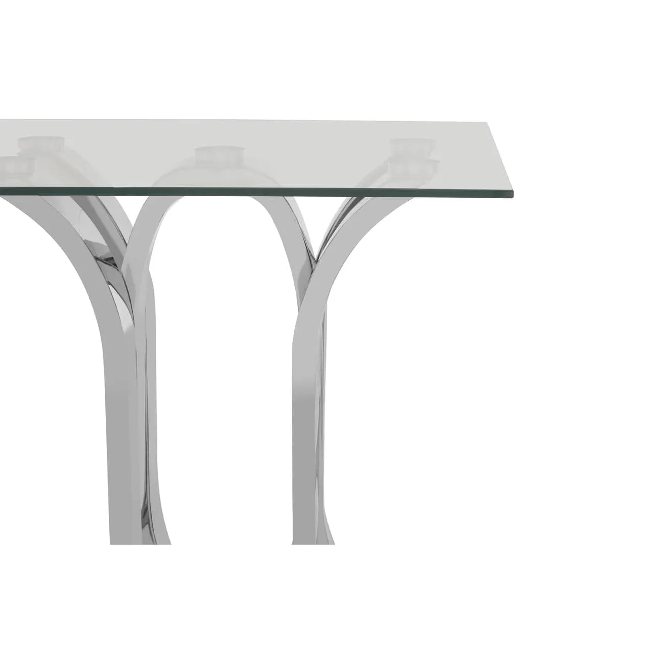 Allure Curved Base End Table