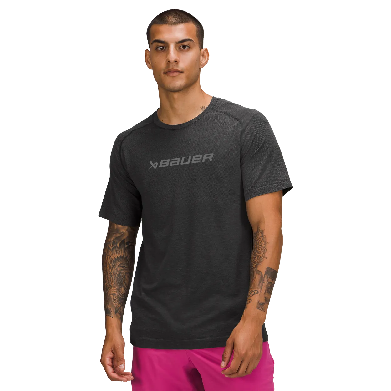 BAUER // lululemon Metal Vent Tech Short Sleeve Tee