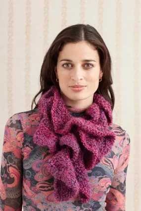 Berry Spice Scarf Pattern (Crochet)