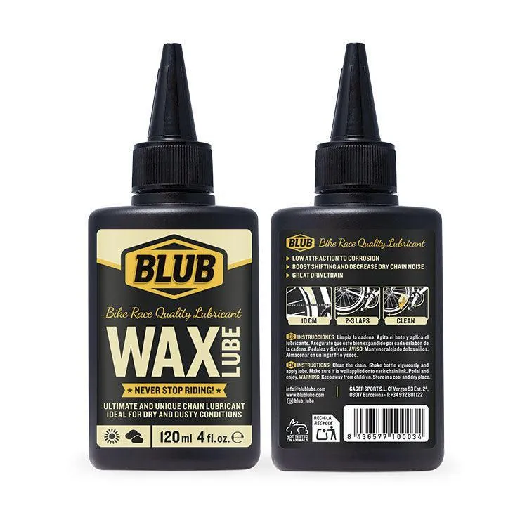 120 ml Blub Wax Lube with Exhibitor Box - Professional Bike Chain Lubricant