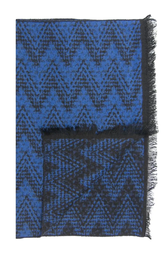 Blue & Black Pattern