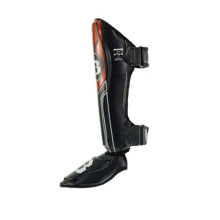 Booster Shin Guards V9 Black Red