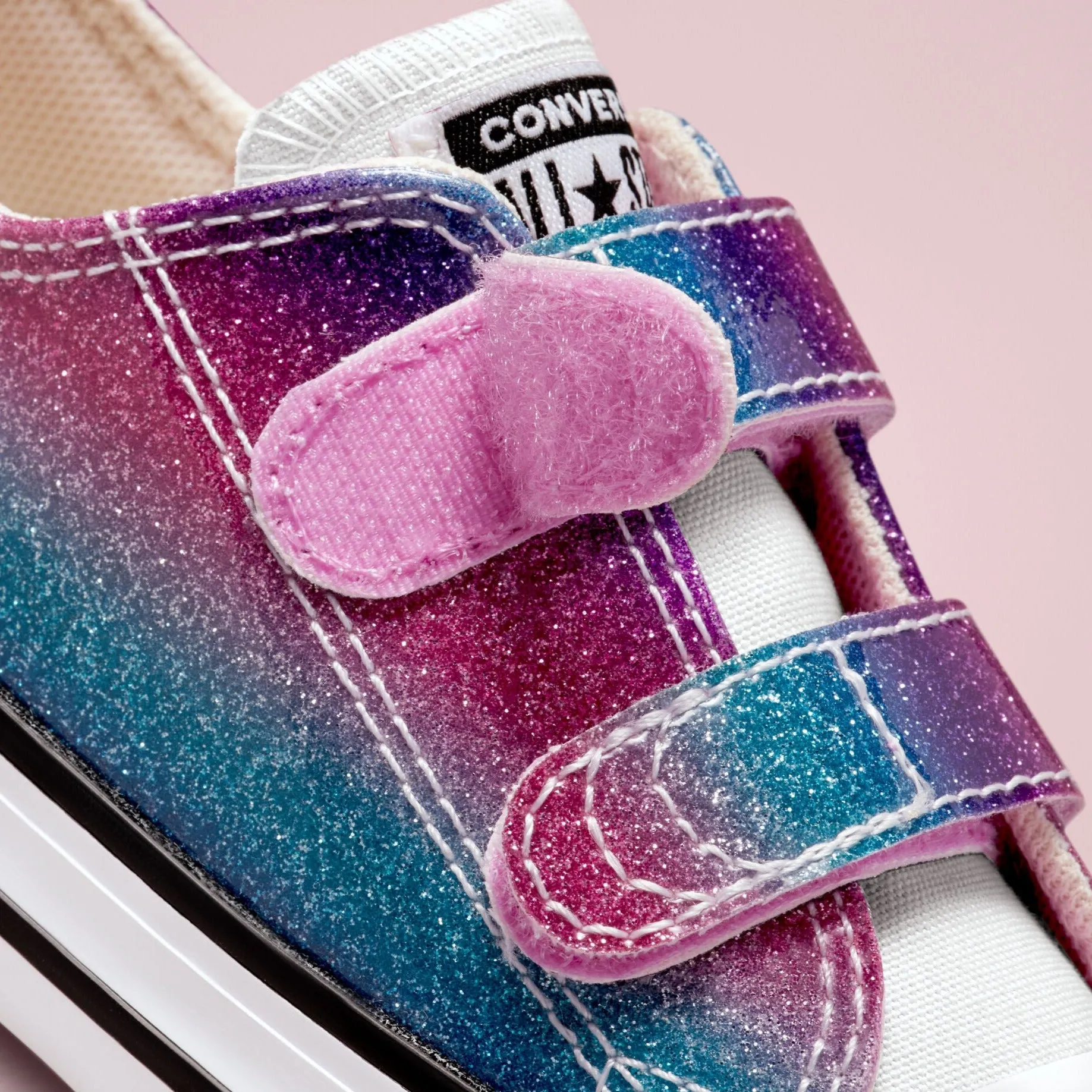 Converse Chuck Taylor All Star Toddler Easy-On Glitter Drip