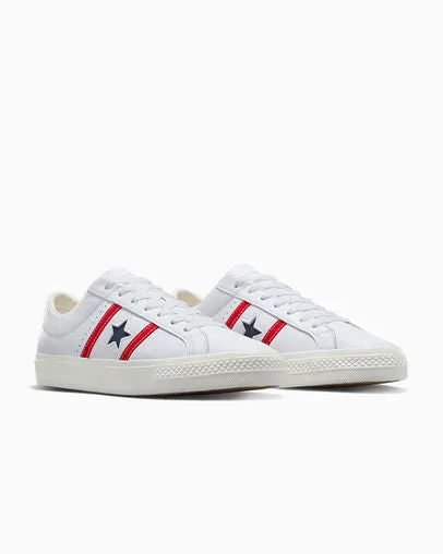 Converse Cons One Star Academy Pro Leather - White/Red/Blue