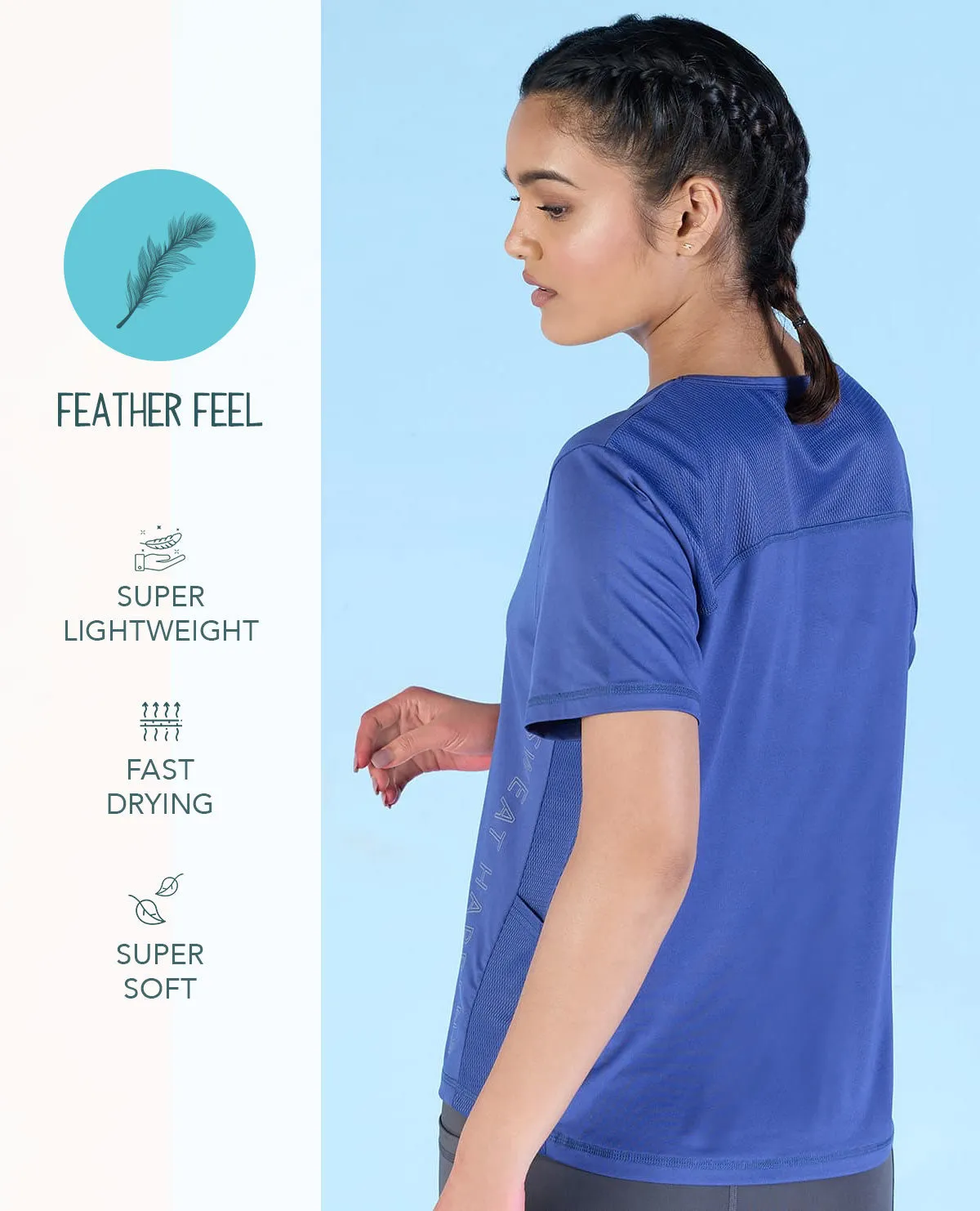 Feather Feel Gym Top