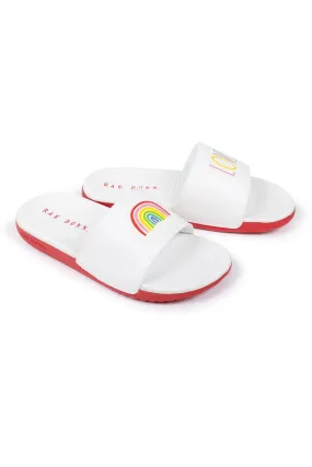 Girl's "LOVE" Rainbow Pool Slides