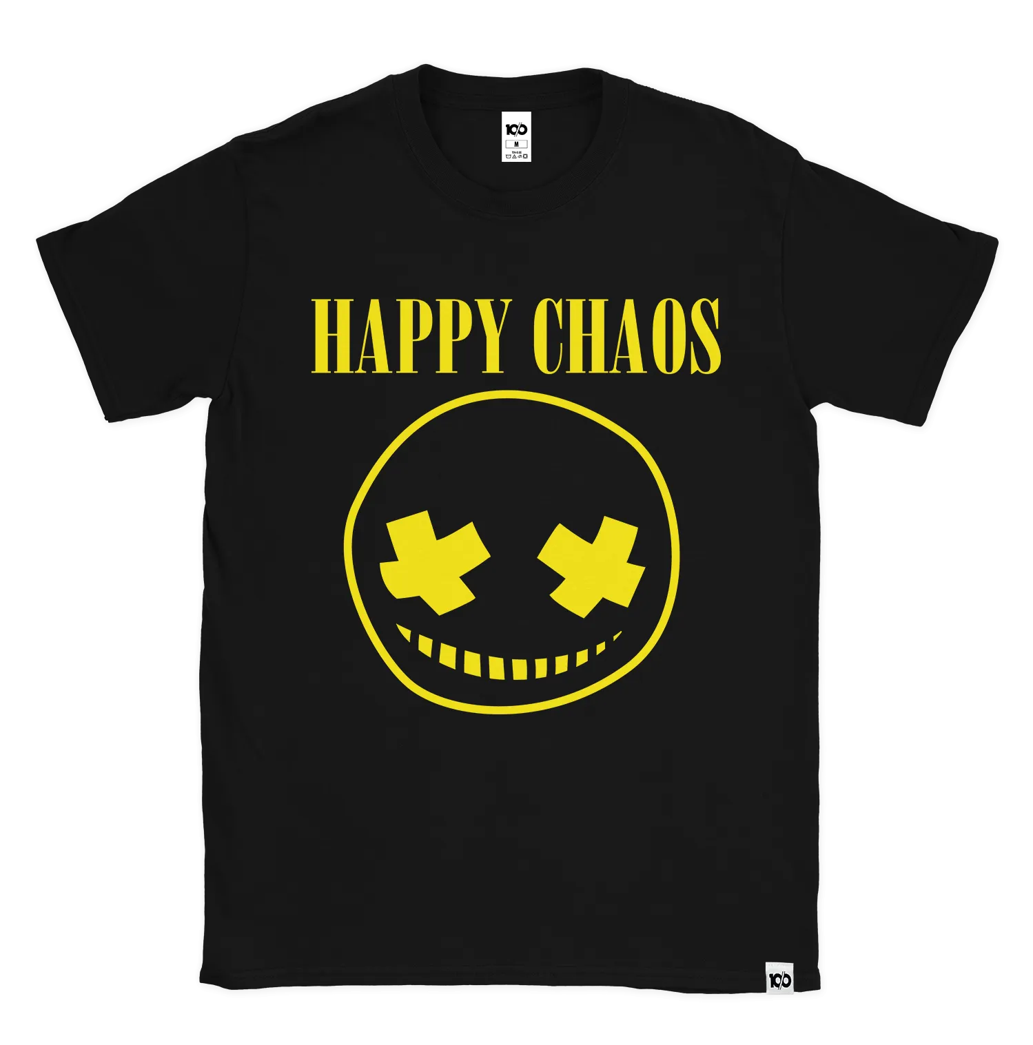 GUILTY GEAR - 'Happy Chaos Smiley' T-Shirt - Black