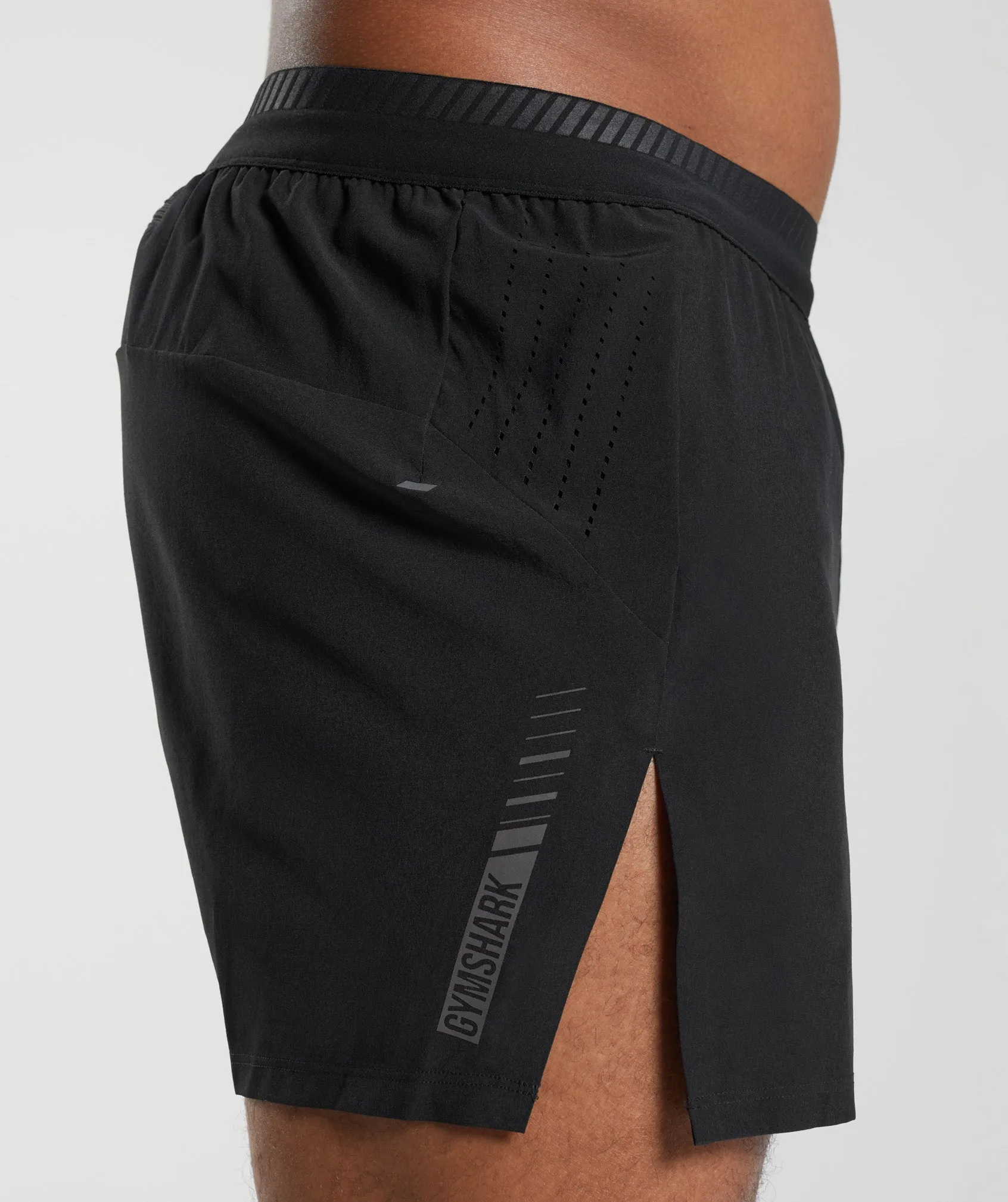 Gymshark Apex Run 4" Shorts - Black