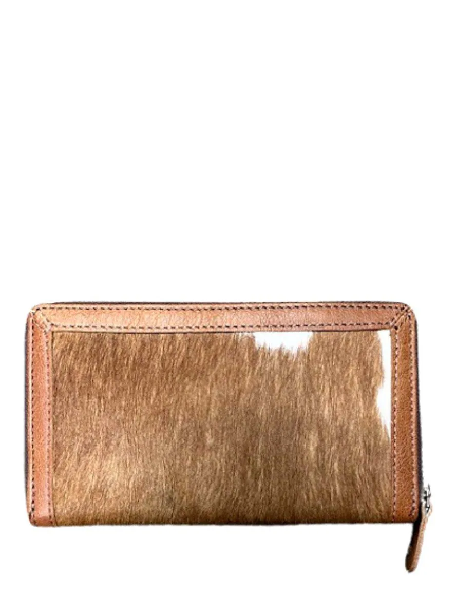 Jessa Cowhide Purse & Matching Wallet