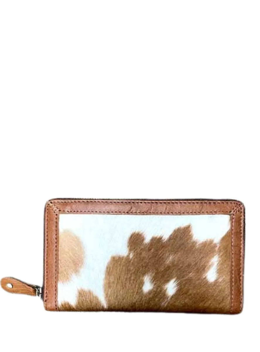 Jessa Cowhide Purse & Matching Wallet