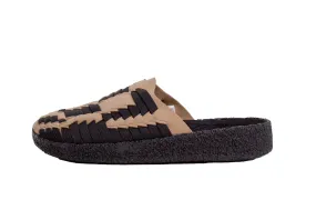 Malibu Sandals Thunderbird Suede "Black Beige"