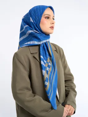 MONO RIDDLE SIGNATURE SCARF ELEMENTAL BLUE