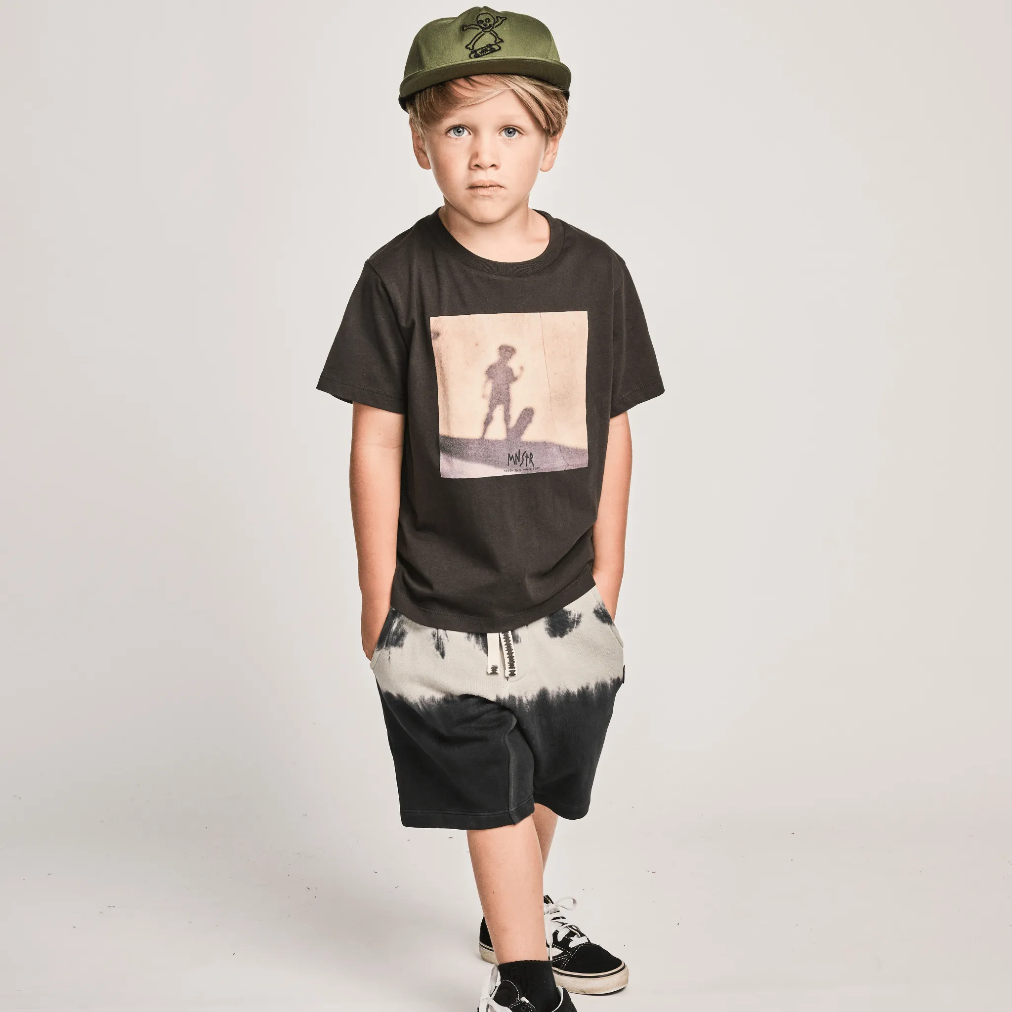 Munster Kids Drop It Tee Soft Black