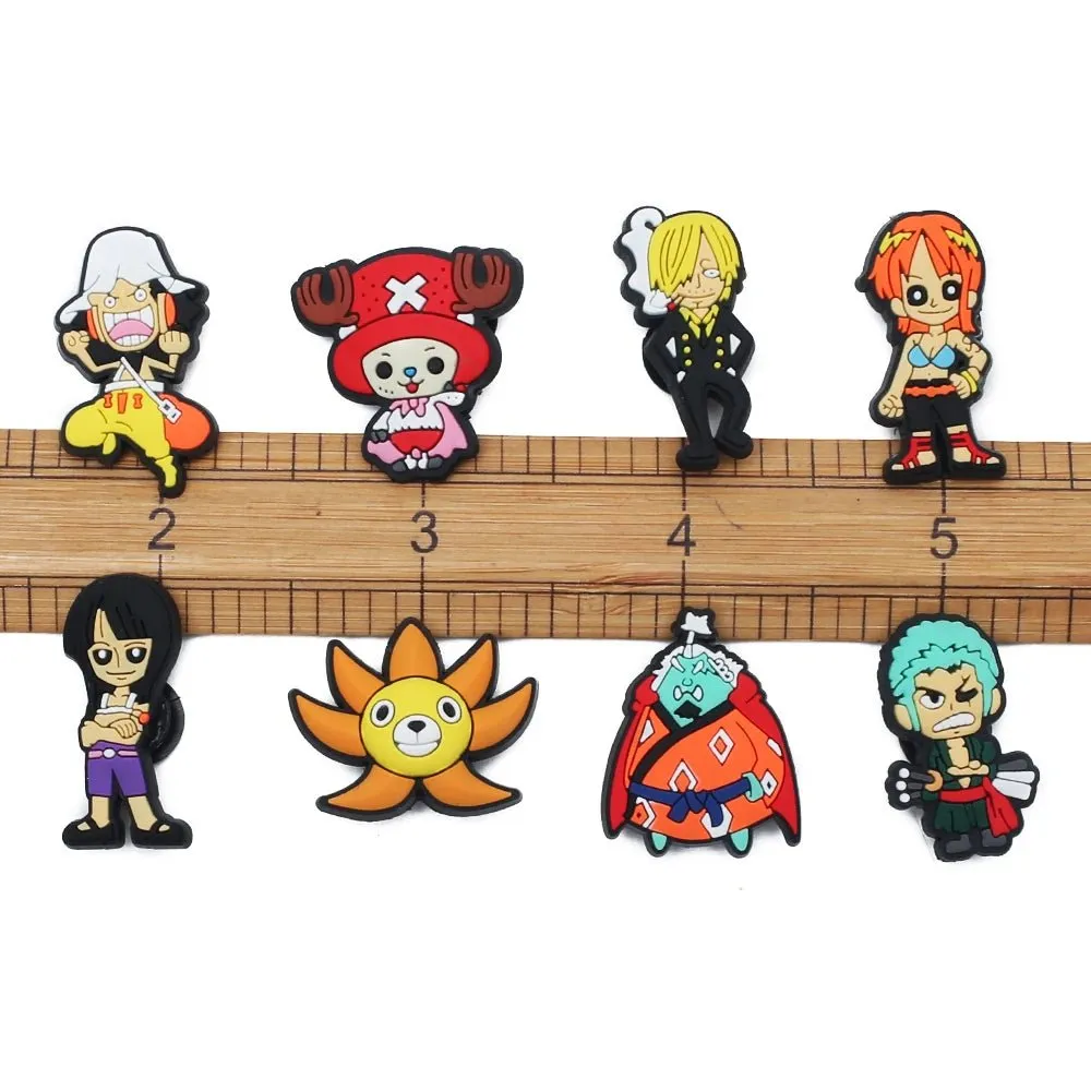 One Piece Naruto for Cartoon Shoe Charms Accessories Gifts