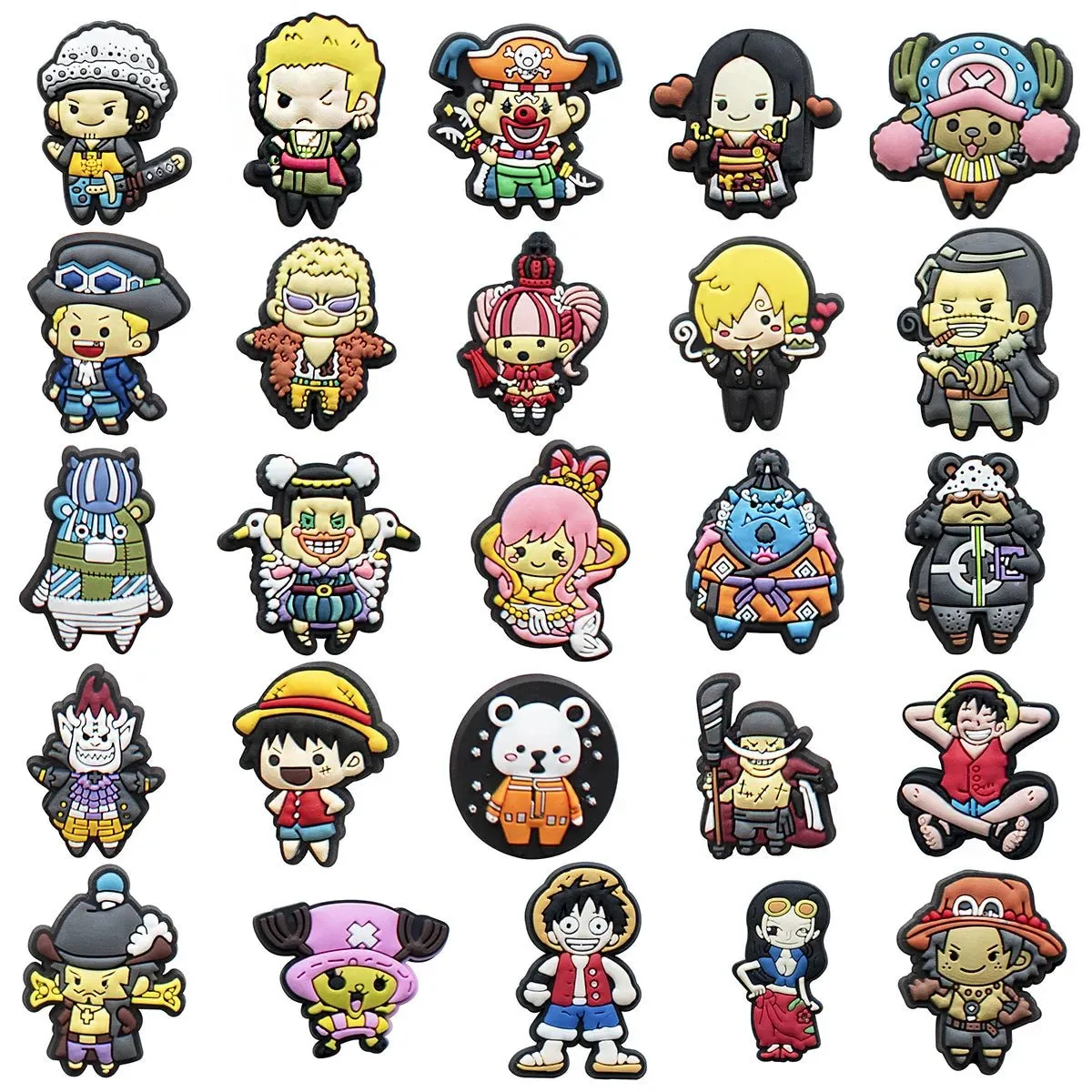 One Piece Naruto for Cartoon Shoe Charms Accessories Gifts