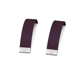 Silk Slides for 16mm Bangle - Deep Plum