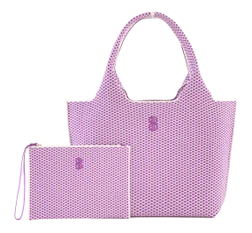 Sutton City Tote - Purple Diamond - Large